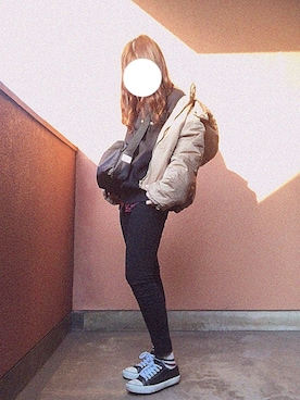 みさきさん（レディース・159cm）の冬コーディネート