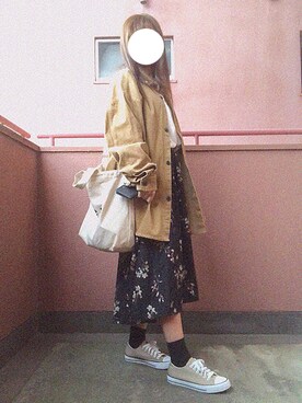 みさきさん（レディース・159cm）の冬コーディネート