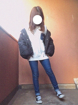 みさきさん（レディース・159cm）の冬コーディネート