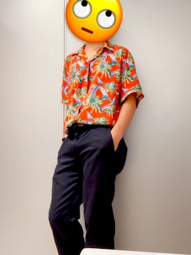 「Guess（ゲス）のアイテム（腕時計）」を使った、けんたろーさん（メンズ・167cm）の夏コーディネート