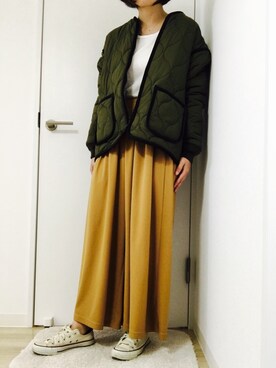 はなさん（レディース・156cm）の秋コーディネート