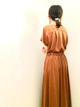 はなさん（レディース・156cm）の夏コーディネート