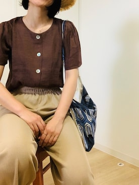 はなさん（レディース・156cm）の夏コーディネート