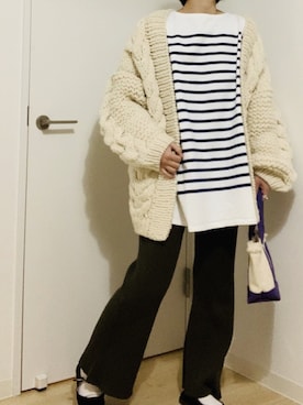 はなさん(レディース・156cm)の冬コーディネート