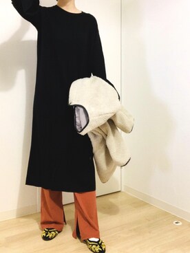 はなさん（レディース・156cm）の冬コーディネート