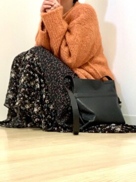 はなさん（レディース・156cm）の冬コーディネート