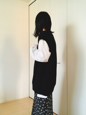 はなさん（レディース・156cm）の冬コーディネート