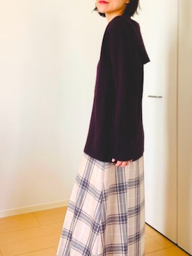 はなさん（レディース・156cm）の冬コーディネート