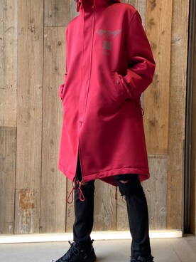 「Azuma.（アズマ）のアイテム（ジャケット/アウター）」を使った、ゆうきさん（メンズ・174cm）の春コーディネート
