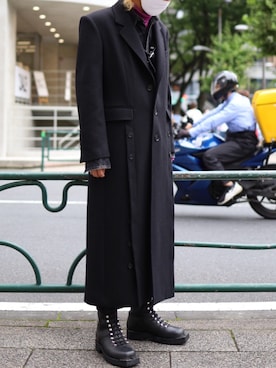 「JOHN LAWRENCE SULLIVAN（ジョンローレンスサリバン）のアイテム（ジャケット/アウター）」を使った、ゆうきさん（メンズ・174cm）の夏コーディネート
