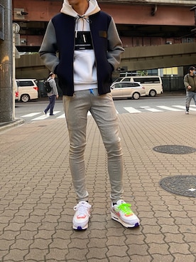 「Saturdays NYC（サタデーズ ニューヨークシティ ）のアイテム（ジャケット/アウター）」を使った、ゆうきさん（メンズ・174cm）の秋コーディネート