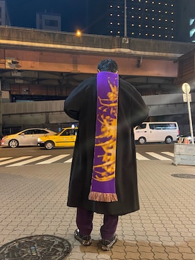 「ロイヤルフラッシュ」｜「アイテム（その他アウター）」を使った、ゆうきさん（メンズ・174cm）の秋コーディネート