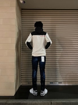「ロイヤルフラッシュ」｜「アイテム（ブルゾン）」を使った、ゆうきさん（メンズ・174cm）の冬コーディネート