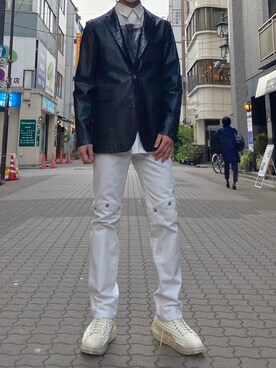 「liberator-ops（リベレーターオプス）のアイテム」を使った、ゆうきさん（メンズ・174cm）の冬コーディネート