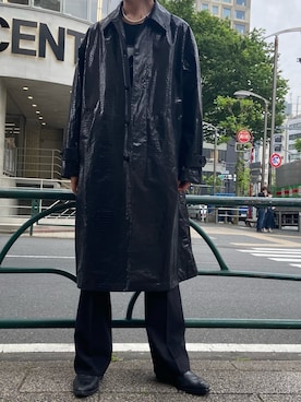 「JOHN LAWRENCE SULLIVAN（ジョンローレンスサリバン）のアイテム（ジャケット/アウター）」を使った、ゆうきさん（メンズ・174cm）の春コーディネート