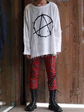 「THEATER（シアター）のアイテム」を使った、ゆうきさん（メンズ・174cm）の春コーディネート