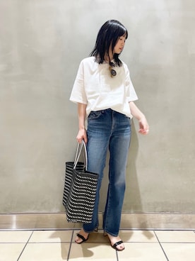 「redcard」｜nol kubotaさん（レディース・154cm）の夏コーディネート