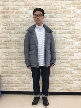 「TIMAI（ティマイ）のアイテム」を使った、たてまつさん（メンズ・174cm）の冬コーディネート