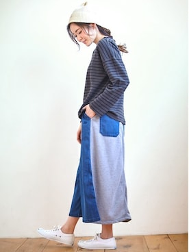 KRIFF MAYERさん（レディース・163cm）の春コーディネート