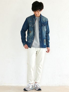 KRIFF MAYERさん（メンズ・175cm）の春コーディネート