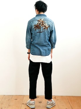 KRIFF MAYERさん（メンズ・175cm）の春コーディネート