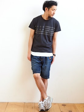 KRIFF MAYERさん（メンズ・175cm）の夏コーディネート