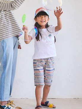 KRIFF MAYERさん（キッズ・110cm）の夏コーディネート