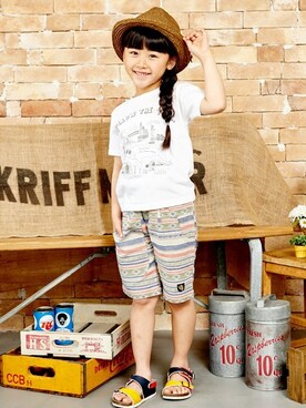 KRIFF MAYERさん（キッズ・110cm）の夏コーディネート