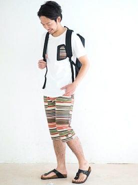 KRIFF MAYERさん（メンズ・173cm）の夏コーディネート