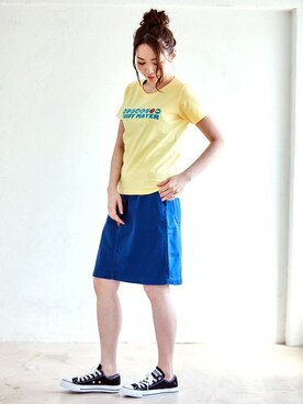KRIFF MAYERさん（レディース・163cm）の夏コーディネート