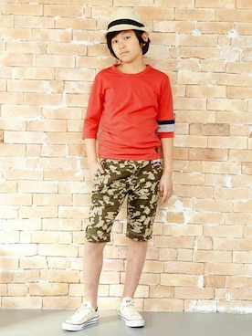 KRIFF MAYERさん（キッズ・146cm）の夏コーディネート