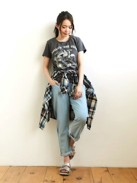 「KRIFF MAYER」｜「アイテム（ワンピース/ドレス）」を使った、KRIFF MAYERさん（レディース・163cm）の秋コーディネート