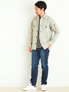 KRIFF MAYERさん（メンズ・173cm）の秋コーディネート