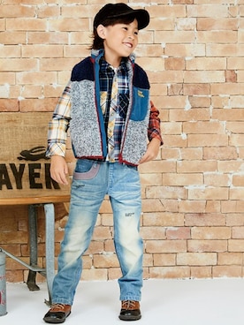 KRIFF MAYERさん(キッズ・118cm)の秋コーディネート