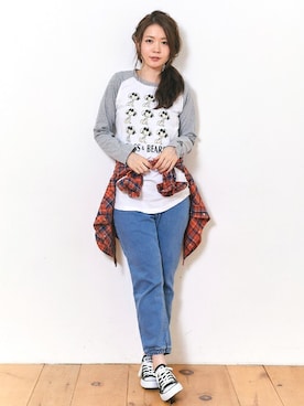 KRIFF MAYERさん（レディース・163cm）の秋コーディネート