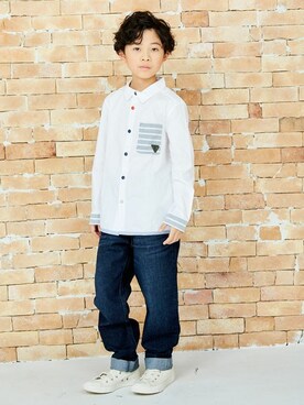 「始業式」｜KRIFF MAYERさん（キッズ・136cm）の春コーディネート