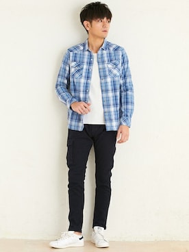 KRIFF MAYERさん(メンズ・180cm)の春コーディネート