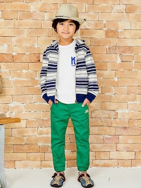 KRIFF MAYERさん（キッズ・118cm）の春コーディネート