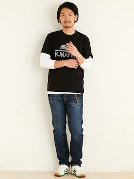 「カントリー」｜KRIFF MAYERさん（メンズ・173cm）の春コーディネート