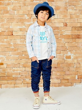 KRIFF MAYERさん(キッズ・110cm)の春コーディネート