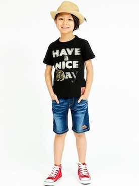 KRIFF MAYERさん（キッズ・118cm）の夏コーディネート