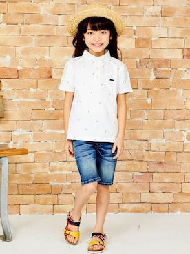 KRIFF MAYERさん（キッズ・115cm）の夏コーディネート