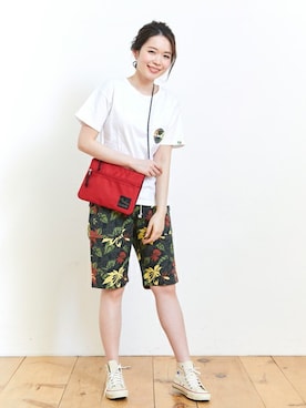 「KRIFF MAYER Lady's Collection（クリフメイヤーレディースコレクション）のアイテム」を使った、KRIFF MAYERさん（レディース・163cm）の夏コーディネート