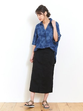 「KRIFF MAYER Lady's Collection（クリフメイヤーレディースコレクション）のアイテム」を使った、KRIFF MAYERさん（レディース・164cm）の夏コーディネート