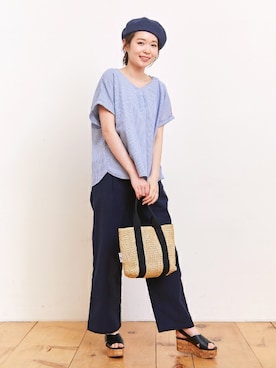 「KRIFF MAYER（クリフメイヤー）のアイテム（トップス）」を使った、KRIFF MAYERさん（レディース・164cm）の秋コーディネート