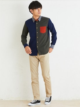 KRIFF MAYERさん(メンズ・180cm)の秋コーディネート