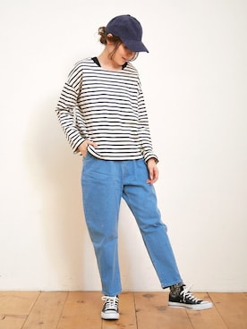 KRIFF MAYERさん（レディース・163cm）の秋コーディネート