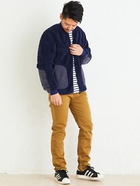 KRIFF MAYERさん（メンズ・173cm）の秋コーディネート