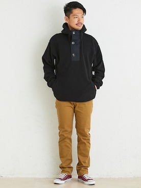 「KRIFF MAYER（クリフメイヤー）のアイテム」を使った、KRIFF MAYERさん（メンズ・173cm）の秋コーディネート