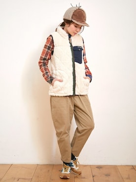 KRIFF MAYERさん（レディース・163cm）の秋コーディネート